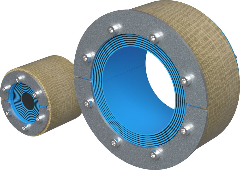 Roxtec RS-tætning med SL GRP